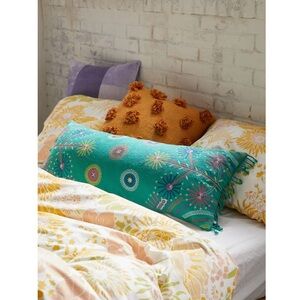 🌸 {PRICE FIRM} UO Puli Embroidered Lumbar Pillow